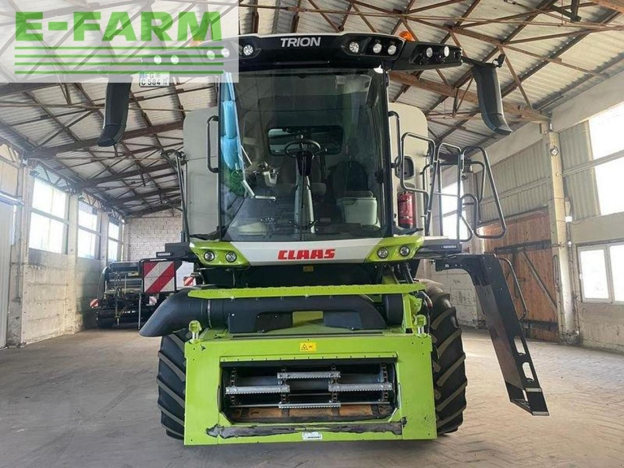 Cosechadora de granos CLAAS trion 520 basic claas mähdresc: foto 8