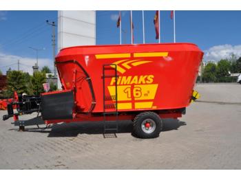 Fimaks Futtermischwagen 16m3 FMV 16 F/ feeding mixer / wóz paszowy - Desensiladora