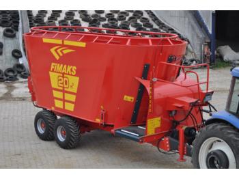 Fimaks Futtermischwagen 20m3 FMV 20 F/ feeding mixer / wóz paszowy - Desensiladora