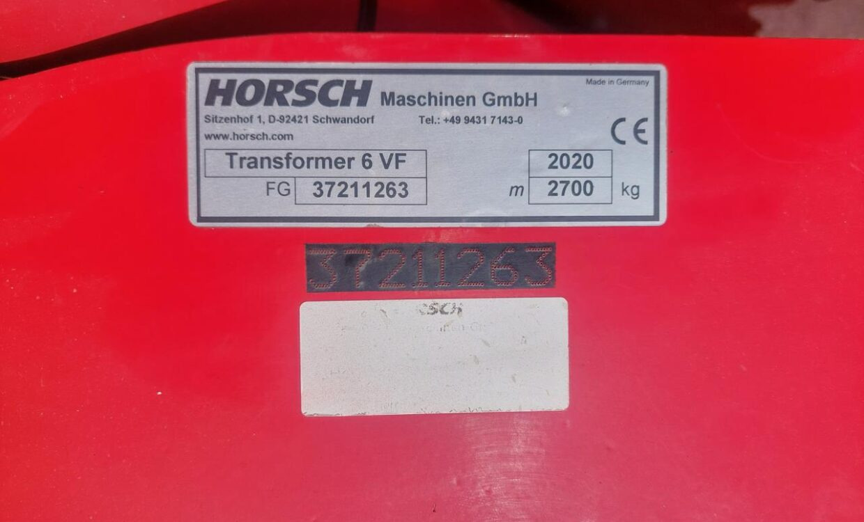 Cultivador Horsch Transformer 6 VF: foto 15
