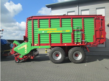 Remolque autocargador Strautmann Giga Vitesse CFS3601 Opraapwagen