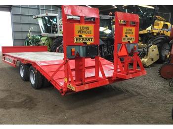 Remolque plataforma agrícola Herbst 16 tons maskintrailer