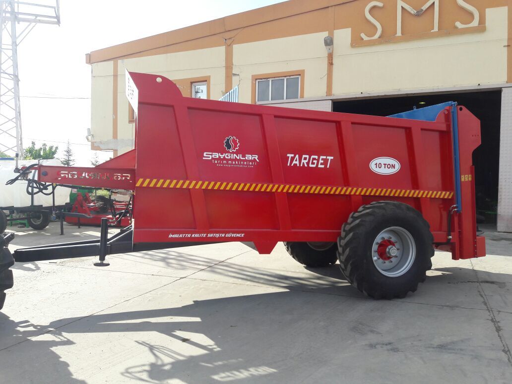 Esparcidor de estiércol nuevo TARGET 10 TON HYDRAULIC PUSH MANURE SPREADER: foto 11