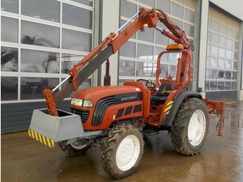  2006 Foton 4WD Tractor, Front Weights, Rear Mounted Crane - Tractor