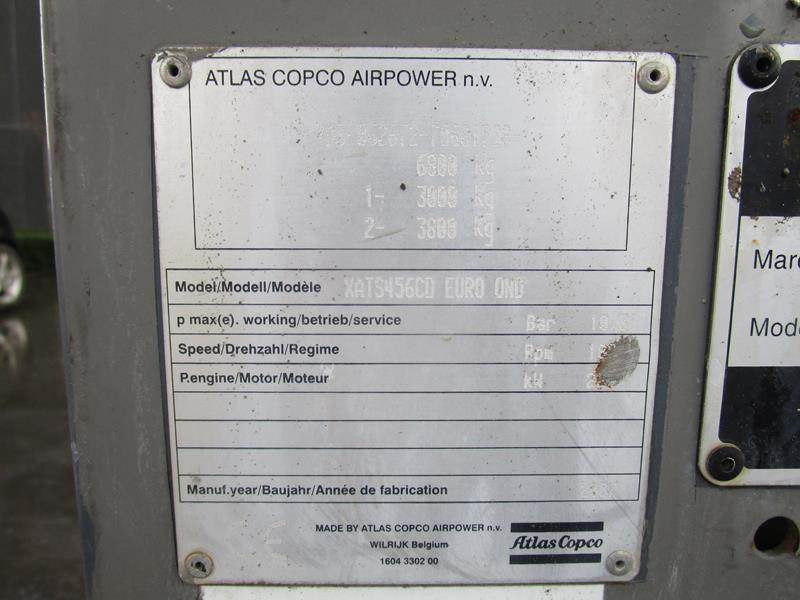 Compresor de aire Atlas-Copco XATS 456 CD - N: foto 15
