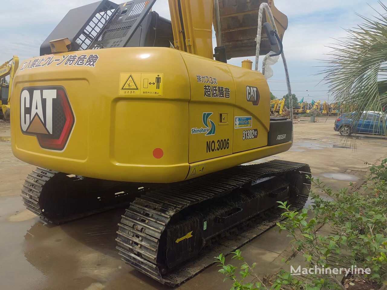 Excavadora de cadenas CATERPILLAR 313D CAT hydraulic excavator 13 tons: foto 3