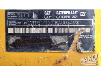 CAT 311D - Excavadora de cadenas: foto 5
