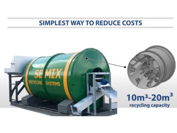 SEMIX Wet Concrete Recycling Plant - Camión hormigonera