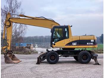 Excavadora de ruedas Caterpillar M318C: foto 1