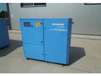Boge SPRĘŻARKA ŚRUBOWA S40 30KW !!  - Compresor de aire