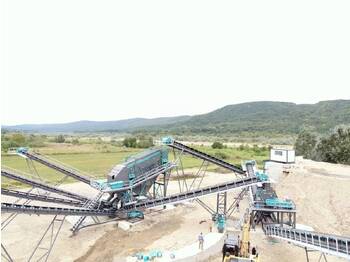 Constmach 250 TPH Stationary Aggregate and Sand Washing Plant - Cribadora