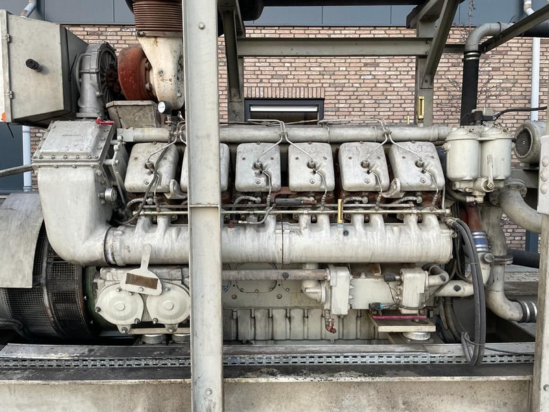 Generador industriale Deutz MWM TBD 604 BV12 Leroy Somer 1450 kVA generatorset ex emergency: foto 12
