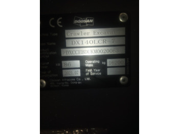Miniexcavadora Doosan DX140LCR-7: foto 2