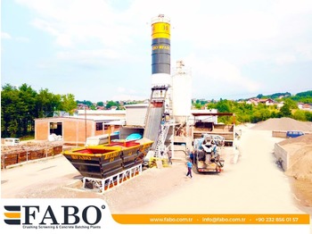 Planta de hormigón nuevo FABO Compat-60 Skip System Concrete Batching Plant | Ready in Stock: foto 1