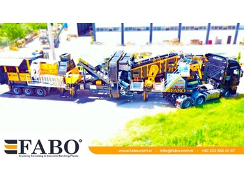Trituradora móvil nuevo FABO FULLSTAR-60 Crushing, Washing & Screening Plant | Ready in Stock: foto 1