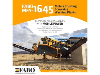 Trituradora móvil nuevo FABO MEY 1230 TPH MOBILE SAND SCREENING & WASHING PLANT: foto 1