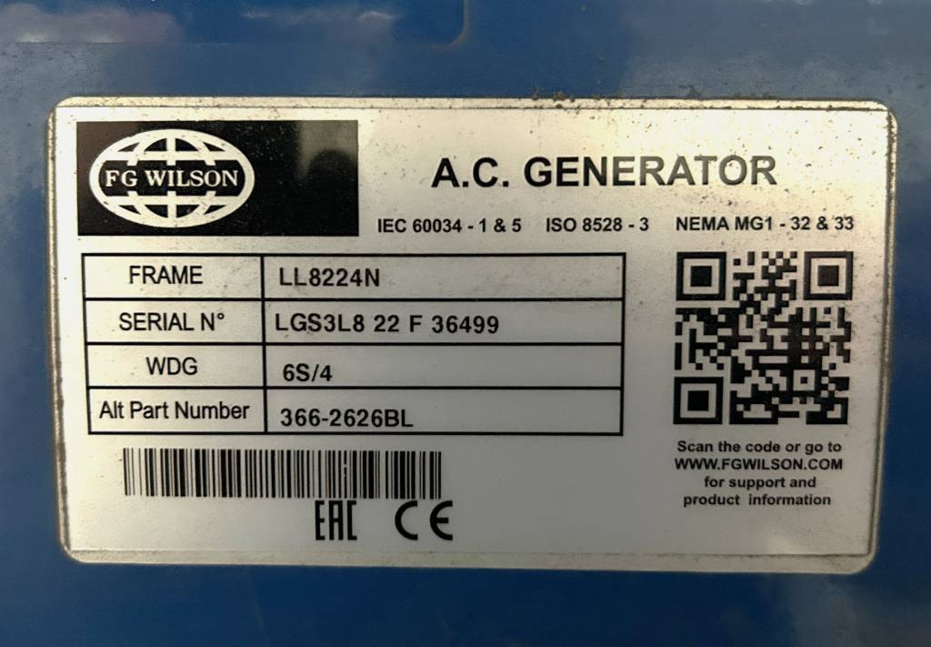 Generador industriale FG Wilson P1650-1 - Perkins 1.650 kVA Genset - DPX-16030-O: foto 13
