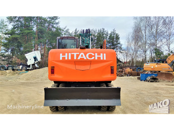 Excavadora de ruedas Hitachi ZX140 W-3: foto 3