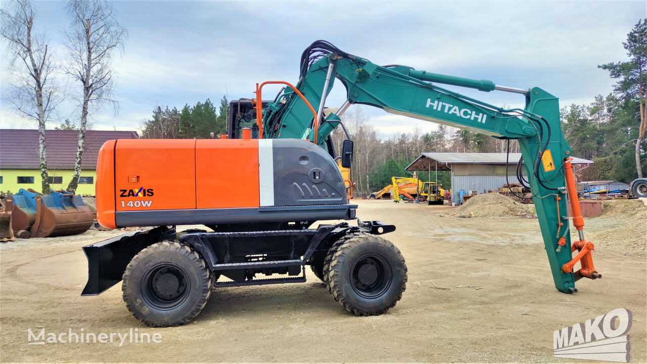 Excavadora de ruedas Hitachi ZX140 W-3: foto 5