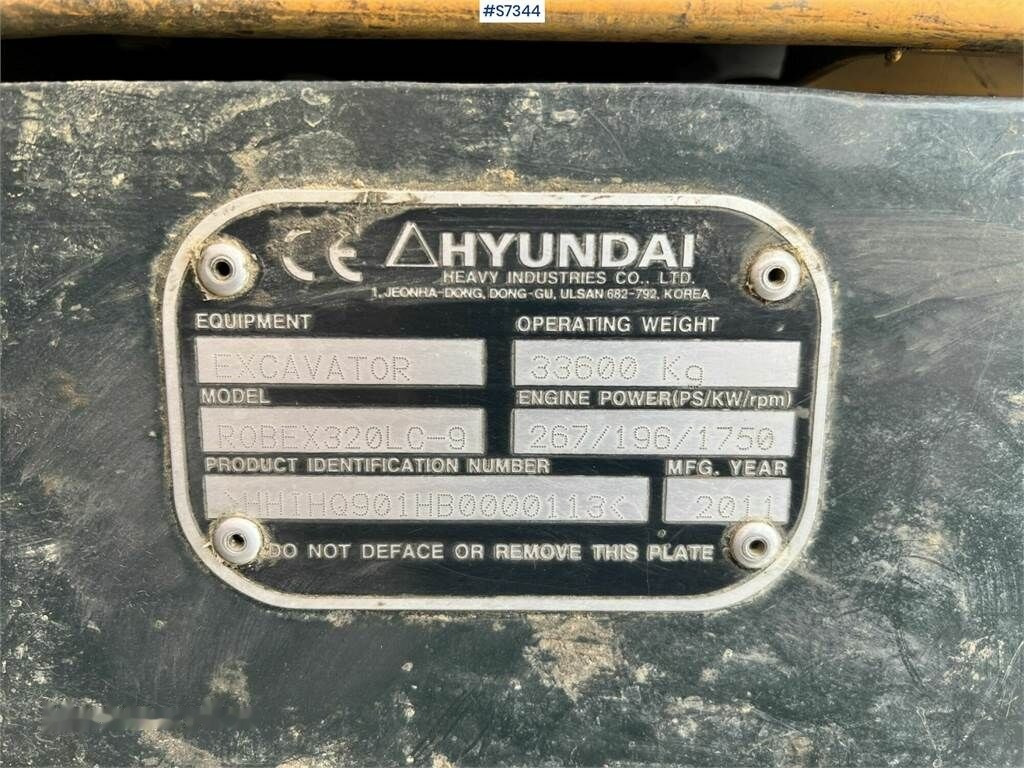 Excavadora de cadenas Hyundai 320LC-9 Excavator: foto 50