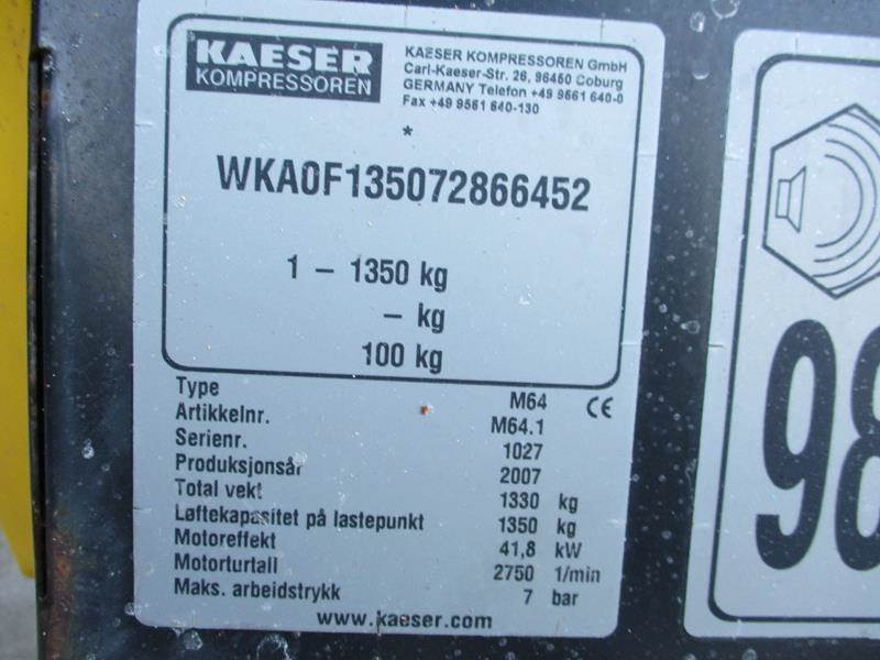 Compresor de aire Kaeser M 64 - N - G: foto 13