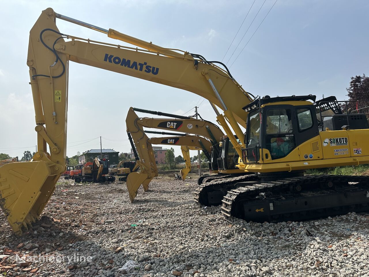 Excavadora de cadenas Komatsu PC450-7: foto 6