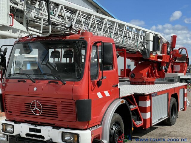 Camión con plataforma elevadora Mercedes-Benz 1422NG Ziegler Feuerwehr Leiter 30m Rettungskorb: foto 4