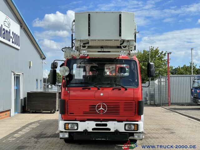 Camión con plataforma elevadora Mercedes-Benz 1422NG Ziegler Feuerwehr Leiter 30m Rettungskorb: foto 15