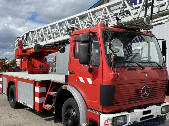 Camión con plataforma elevadora Mercedes-Benz 1422NG Ziegler Feuerwehr Leiter 30m Rettungskorb: foto 5