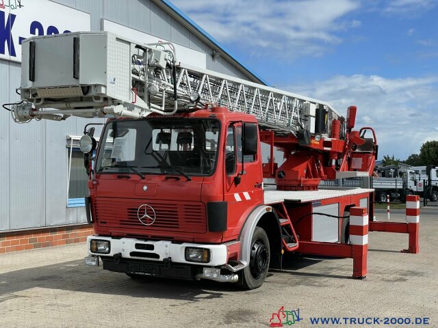 Camión con plataforma elevadora Mercedes-Benz 1422NG Ziegler Feuerwehr Leiter 30m Rettungskorb: foto 8
