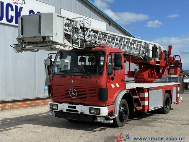 Camión con plataforma elevadora Mercedes-Benz 1422NG Ziegler Feuerwehr Leiter 30m Rettungskorb: foto 10