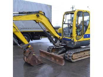  2007 Neuson 50Z-3RD Rubber Tracks, Blade, Offset, CV, QH, Piped - AD06995 - Miniexcavadora