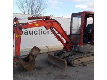  2009 IHI 35VX2 Rubber Tracks, Blade, Offset, CV, QH, Piped c/w 2 Buckets - WF003021 - Miniexcavadora