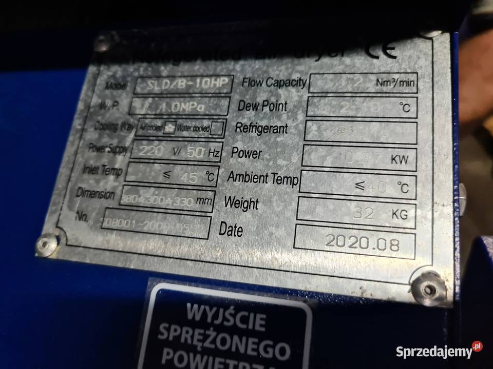 Compresor de aire OSUSZACZ ZIĘBNICZY AIRPRESS 1,2 M3/MIN 20: foto 3