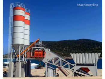 POLYGONMACH 100 m3 per hour mobile concrete batching plant - Planta de hormigón