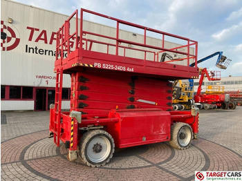 PB Lifttechnik S225-24DS Diesel 4x4 Scissor S225 Work Lift 2230cm  - Plataforma de tijeras