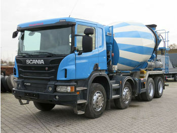 Camión hormigonera Scania P 400 8x4 Betonmischer Liebherr 9m³: foto 1