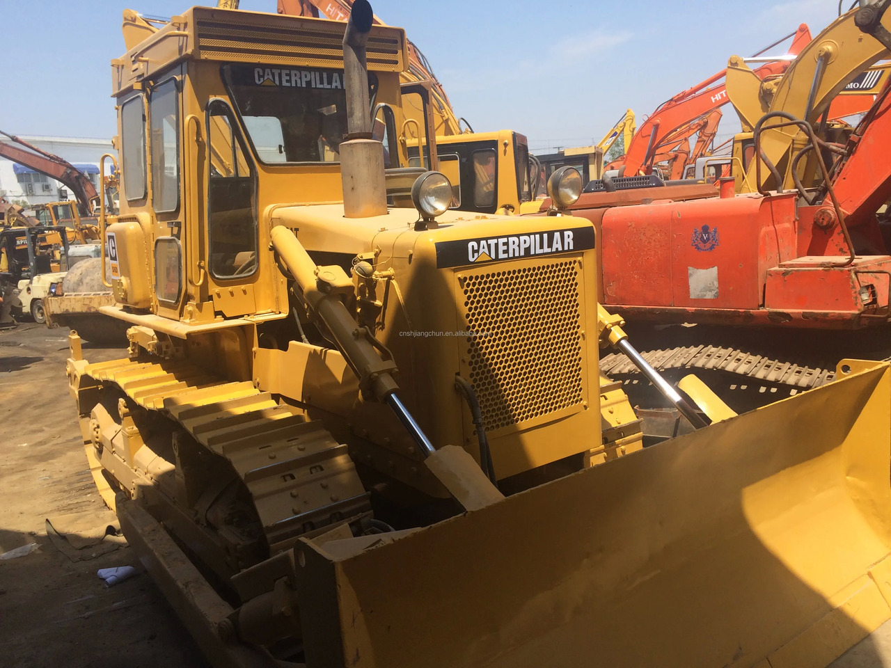 Bulldozer Used Bulldozer used engineering construction machinery Caterpillar CAT D6D MADE IN JAPAN: foto 3