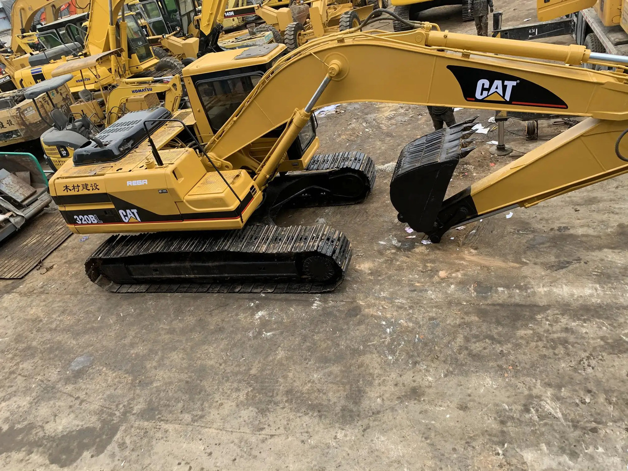 Excavadora de cadenas Used CAT Excavator 320B 320BL 320C 320CL 320D 320D2 320D2L Made In Japan: foto 4