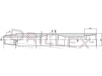 Perforadora direccional horizontal Vermeer D80x100 Φ88,9 4,5m Drill pipes, żerdzie: foto 1