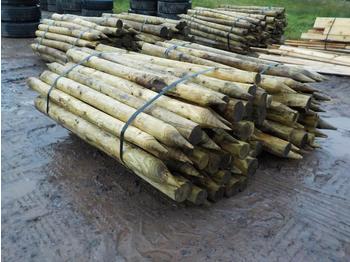 Maquinaria forestal Bundle of Timber Posts (2 of): foto 1