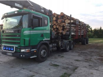 SCANIA 164 G - Remolque forestal