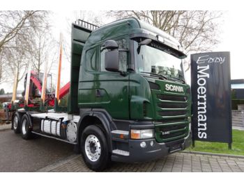 Scania G440 6x2/4 Highline  - Remolque forestal