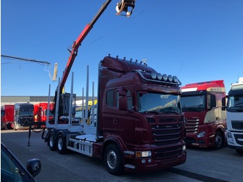 Scania R480 6x4 retarder - Remolque forestal