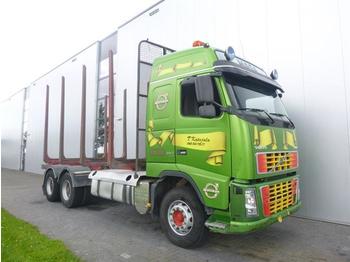 Volvo FH16.660 6X4  FULL STEEL EURO 4 TIMBER TRUCK  - Remolque forestal