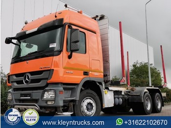 Transporte de madera Mercedes-Benz ACTROS 3346