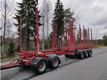 Transporte de madera TimberCarrierTrailer -