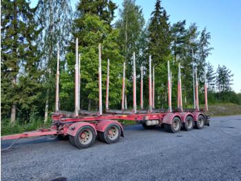 Transporte de madera TimberCarrierTrailer -