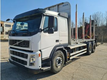 Transporte de madera Volvo FM440 6x4 Alucar Loglift F 105 Z