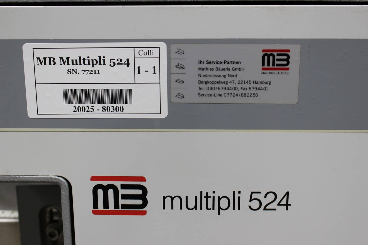 Máquina de impresión MB Baeuerle Multipli-CAS 52/4: foto 7